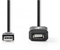 CCGL60EXTBK200 Aktiv USB Kabel 20m USB 2.0 Stecker > Buchse schwarz