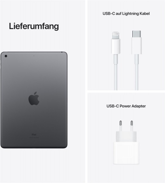 Apple iPad (64GB) WiFi 9. Generation (2021) space grau | EURONICS