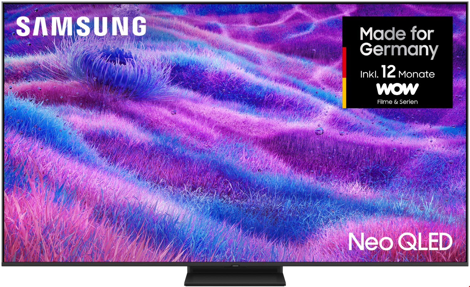GQ75QN80FAU 189 cm (75") Neo QLED Vision AI Smart TV carbonsilber, 4K Ultra HD, 144 Hz, DVB-T2/DVB-C/DVB-S2, Sprachsteuerung