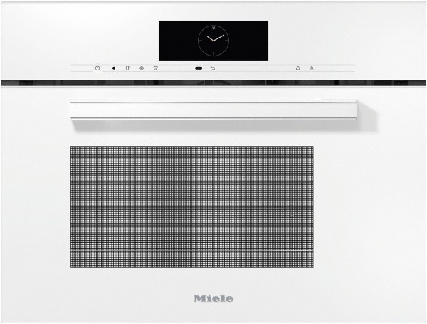 DGM 7845 Einbau-Dampfgarer mit Mikrowelle brillantweiß