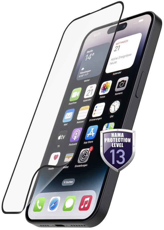 Displayschutz Hiflex Eco für iPhone 15 Pro Max transparent
