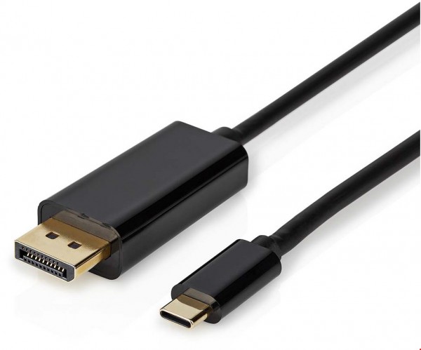 CCGL64352BK20 Adapterkabel (2m) USB 3.2 Gen 1 Type-C > DispayPort schwarz