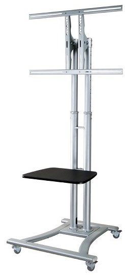 PLASMA-M1800E Display-Wagen für 27-70" silber