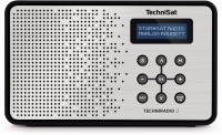 TECHNIRADIO 2 Heimradio schwarz/silber