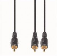 B 1 Subwoofer-Kabel (2,5m) Cinchkabel