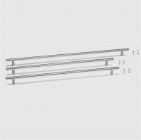 Griffe-Set Edelstahl Kühl-/Gefriergeräte-Zubehör