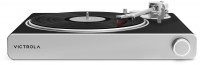 Stream Carbon Plattenspieler mit Bluetooth mit Ortofon 2M Red Tonabnehmer schwarz/silber