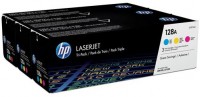 Nr. 128 A Toner Tri-Pack 3-farbig