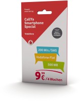 CallYa Smartphone Special Prepaid Karte