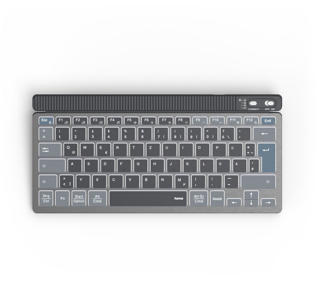 WK-700 (DE) Kabellose Tastatur schwarz