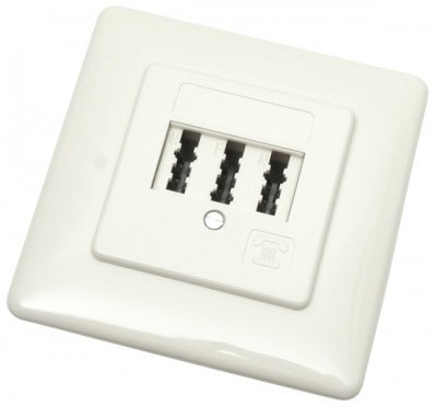 T 870 LSA-Plus/HQ Unterputz Telefon-Dose