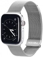 Milanaise Armband (42/44/45mm) für Apple Watch silber