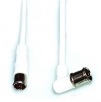 FASW 2 F-Kabel Steck-Winkel,2,5m weiß