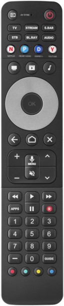 URC 7966 Smart Control Pro 6 Universalfernbedienung schwarz