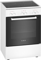 HKA090220 Elektroherd mit Glaskeramikfeld polar weiß