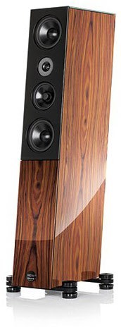 MIDEX /Paar Stand-Lautsprecher Rosenholz Hochglanz