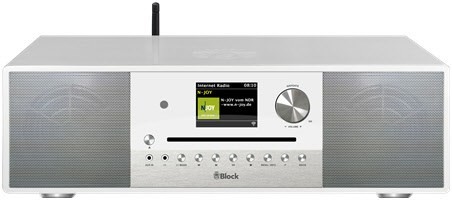 SR-200 Hifi-System mattweiß