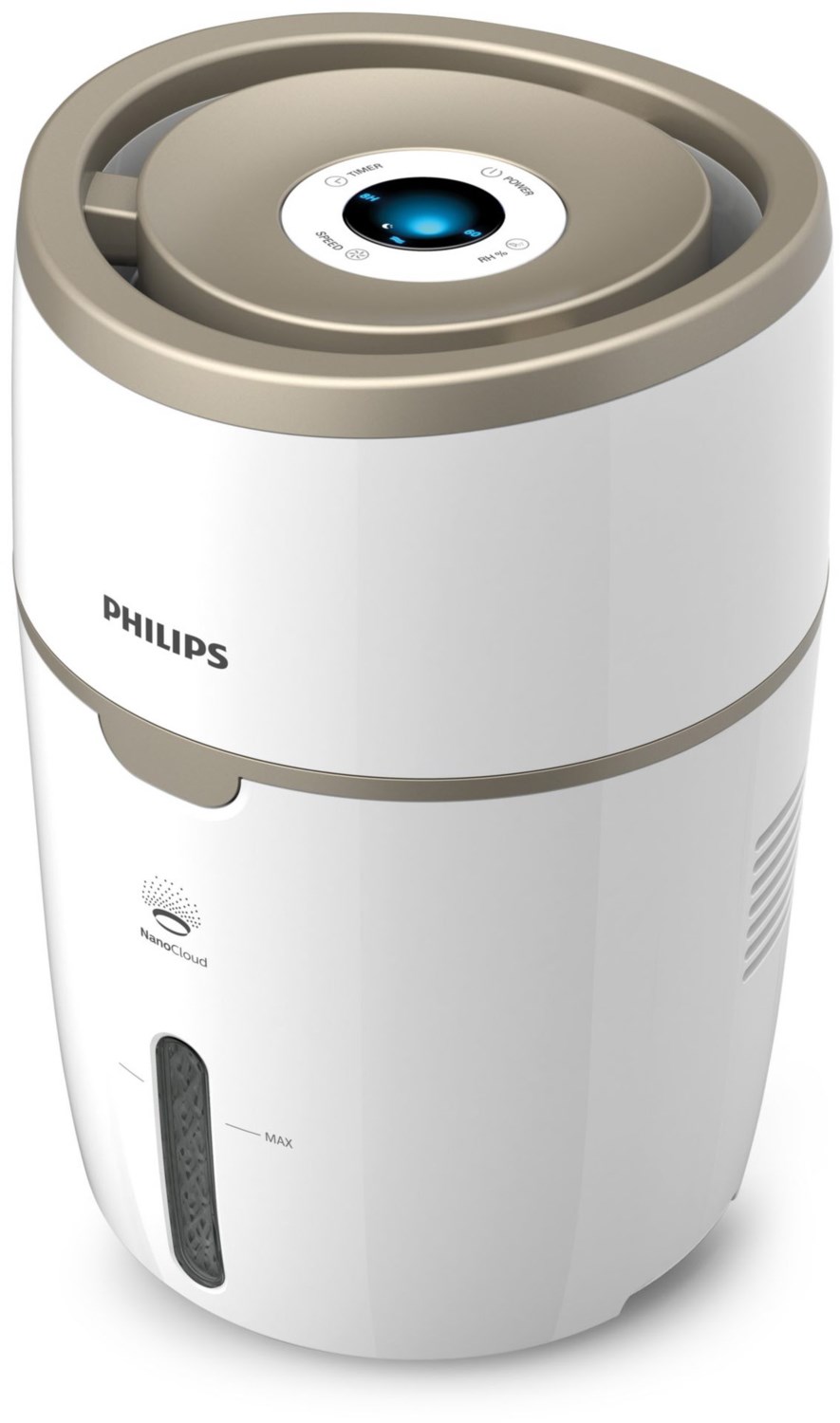 Philips HU4816 10 4000 Series Luftbefeuchter weiß champagner  - Onlineshop EURONICS