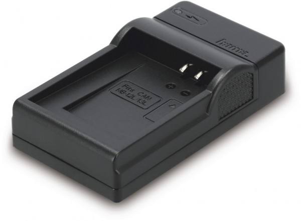 USB-Ladegerät Travel für Canon NB-12L/13L schwarz