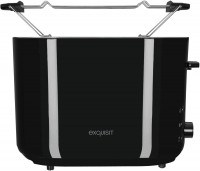 TA 6103 Kompakt-Toaster schwarz/inox