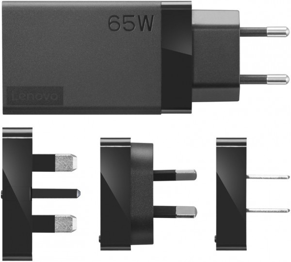 65W USB-C Reisenetzteil schwarz