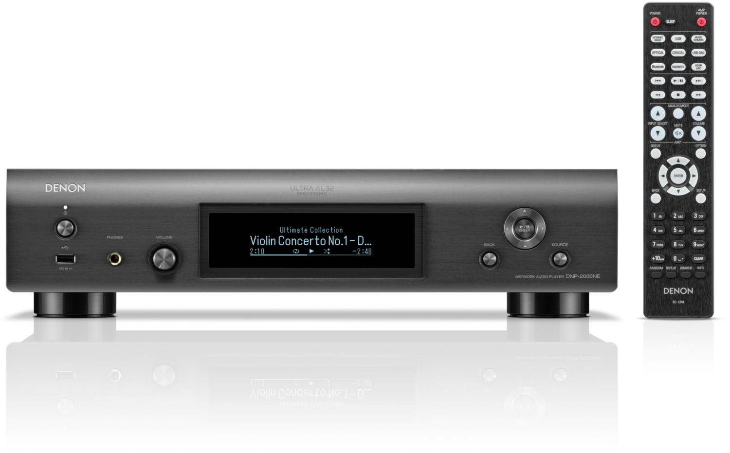 DNP-2000NE Audio Streamer silber-graphit