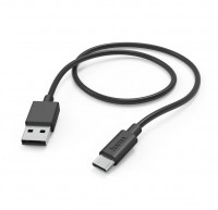 Ladekabel USB-A>USB-C (1m) schwarz