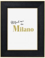 Porträtrahmen Milano 13x18cm schwarz