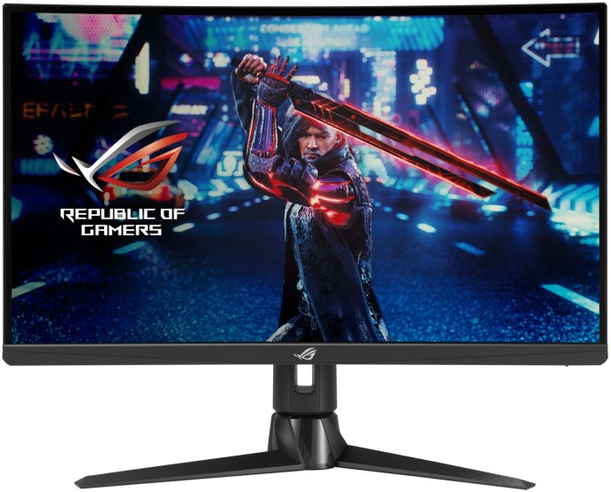 ROG Strix XG27AQV 69 cm (27") Gaming Monitor schwarz, Widescreen QHD (2560x1440), 1 ms Reaktionszeit, gebogen
