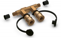 EasySplit Gas Doppelverteiler