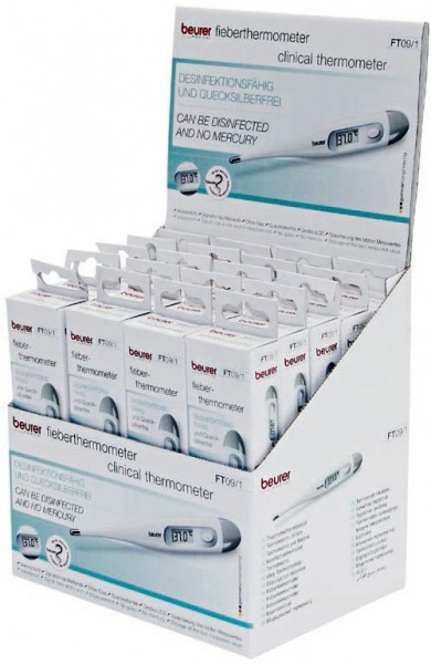 FT 09/1 Display (20x) Fieberthermometer weiß