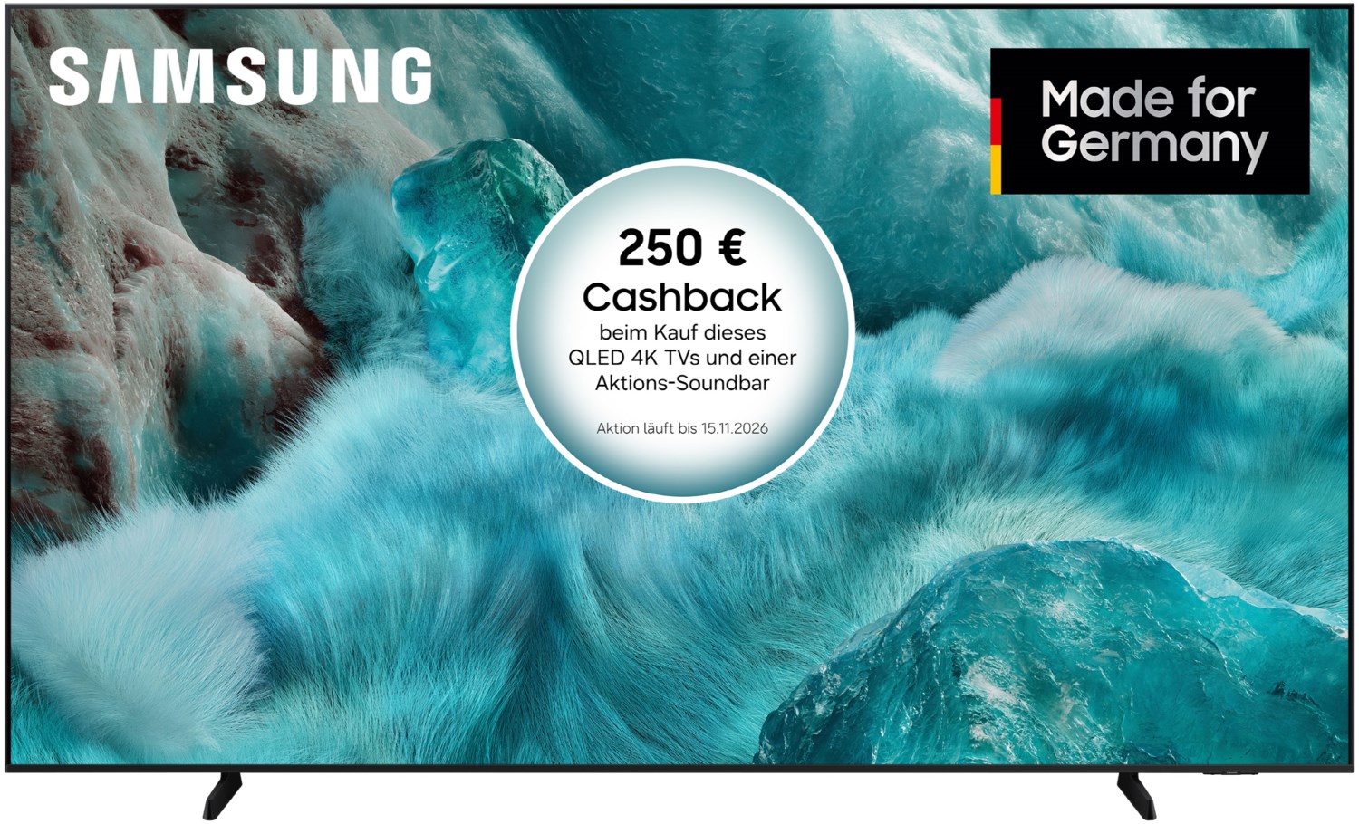 GQ98Q7FAAU 247 cm (98") QLED Vision AI Smart TV graphitschwarz, 4K Ultra HD, 120 Hz, DVB-T2/DVB-C/DVB-S2, Sprachsteuerung