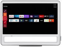 TV WITH ME ML24S 60 cm (24") LCD-TV mit LED-Technik silber, HD Ready, Smart-TV, DVB-T2/DVB-C/DVB-S2