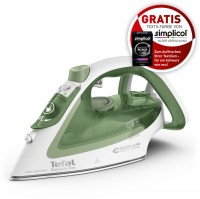 FV5781 Easygliss Eco + Simplicol Dampfbügeleisen, 2800 W, 260 g/min Dampfstoß, 50 g/min Dampfproduktion, Durilium-Bügelsohle mit Actif-Linien