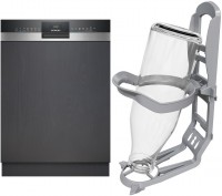 SN53EIEUAE teilintegrierbarer 60 cm Geschirrspüler bestehend aus SN53ES22AE + SZ36BH00 edelstahl