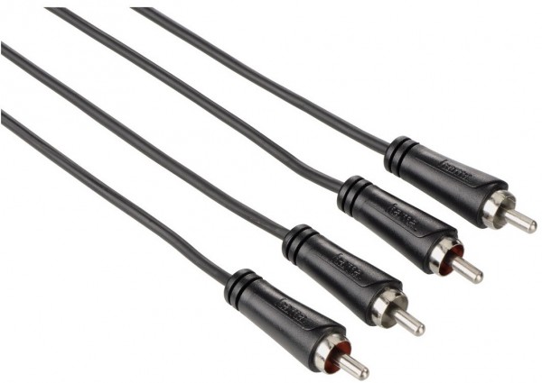 2 Cinch-Stecker > 2 Cinch-St. 1,5m Cinchkabel
