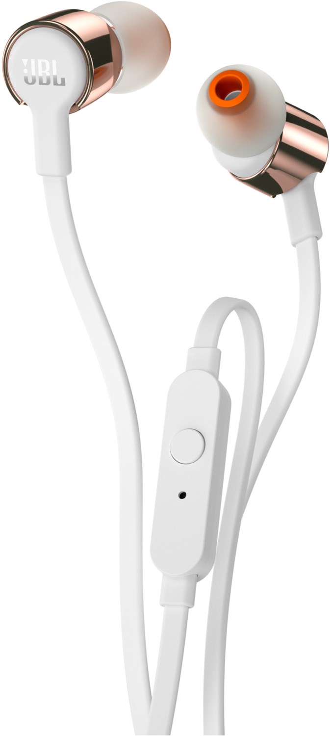 T210 In-Ear-Kopfhörer mit Kabel roségold/weiß
