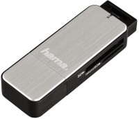 USB 3.0 SD-/microSD-Kartenleser silber