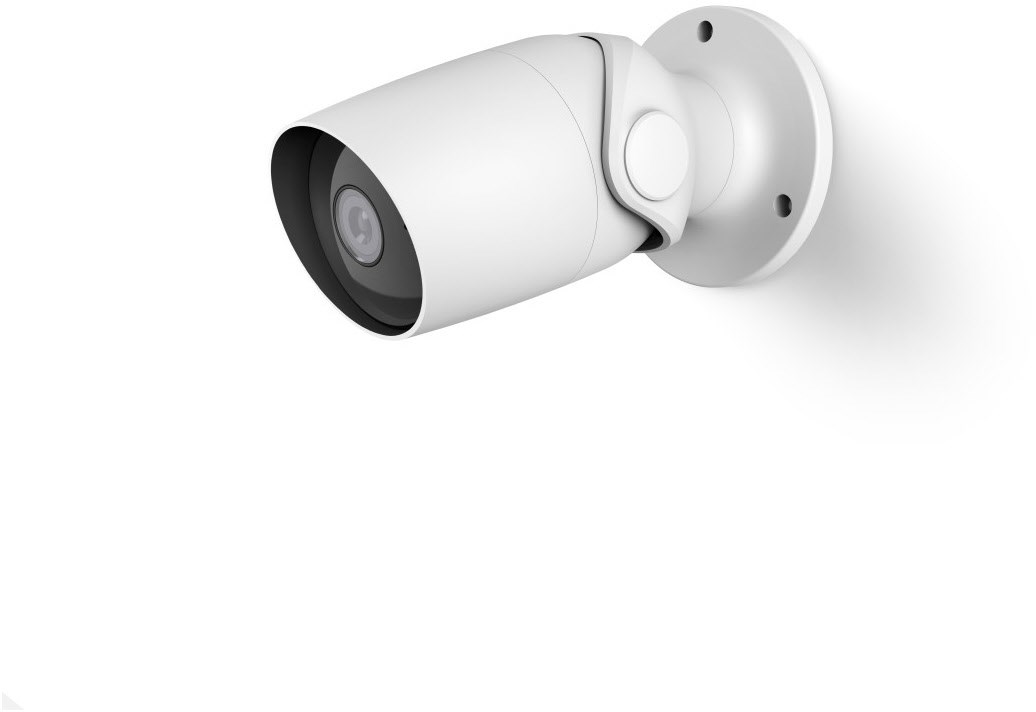 WiFi Outdoor Kamera 1080p Überwachungskamera weiß
