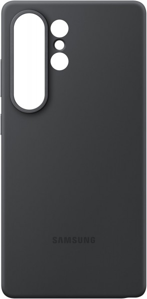 Silicone Case für Galaxy S25 Ultra schwarz