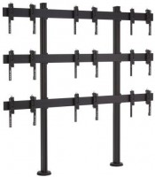 FMVW 3347 Bodenständer-System 3x3 für 47" Displays schwarz