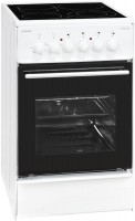ECM 5-4 BZ Elektroherd mit Glaskeramikfeld weiß, 46 l, 48,5 cm breit, A, 4 Kochzonen