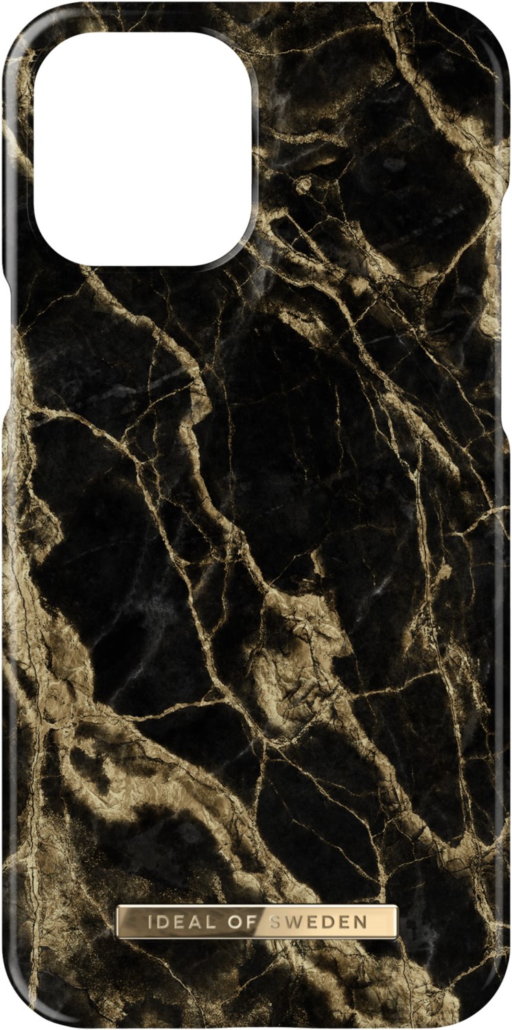 Fashion Case für iPhone 12 Pro Max golden smoke marble