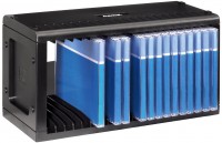 CD Rack 20 schwarz