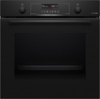 HBG4790B3 Einbaubackofen schwarz, 71 l, Pizza-Stufe, schnelles Vorheizen, pyrolytische Selbstreinigung, 59,4 cm breit, A+, Serie 6