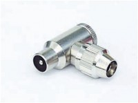BK 7 Koax-Winkelstecker