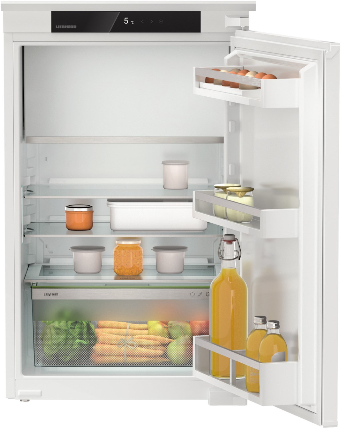 IRSf 3901-20 Einbau-Kühlschrank mit Gefrierfach weiß / F