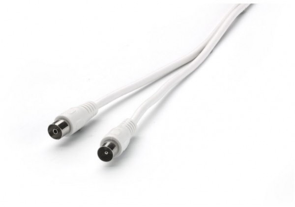 Koaxkabel (5m) weiß