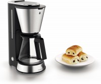 KÜCHENminis Glas Filter-Kaffeemaschine cromargan matt
