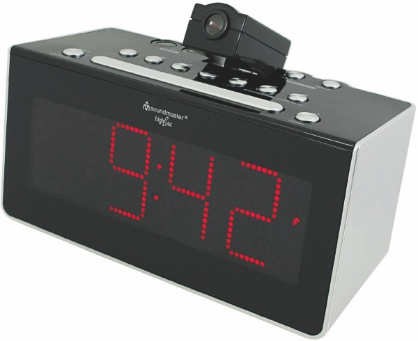 FUR 6005 Uhrenradio schwarz